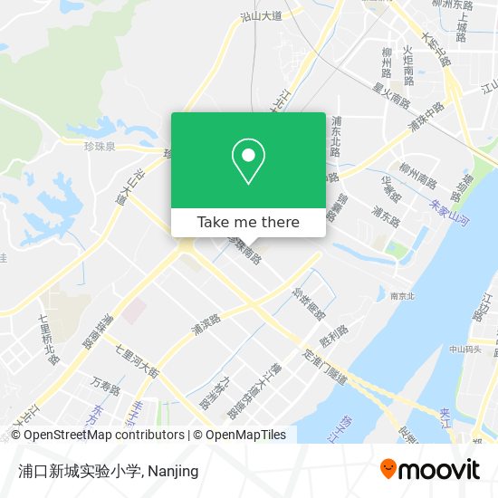 浦口新城实验小学 map