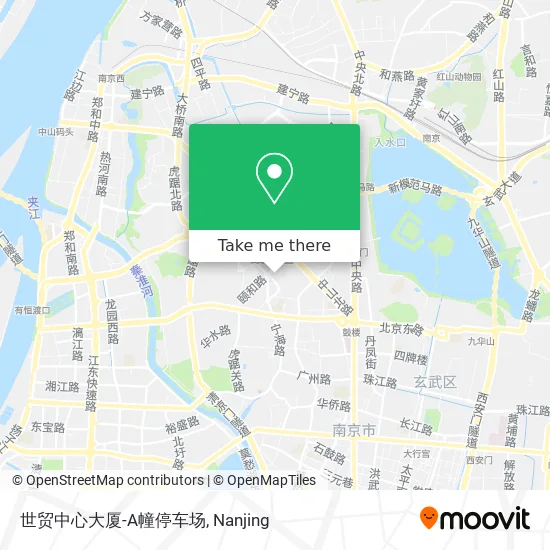 世贸中心大厦-A幢停车场 map