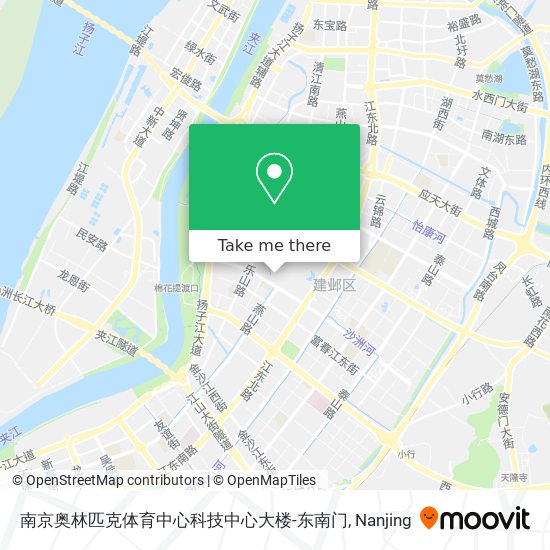 南京奥林匹克体育中心科技中心大楼-东南门 map