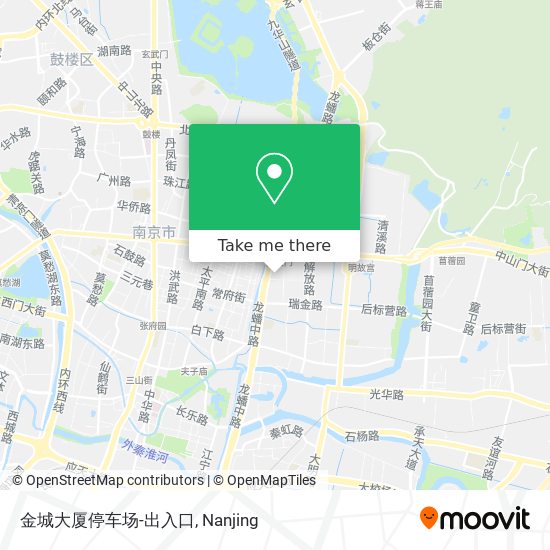 金城大厦停车场-出入口 map