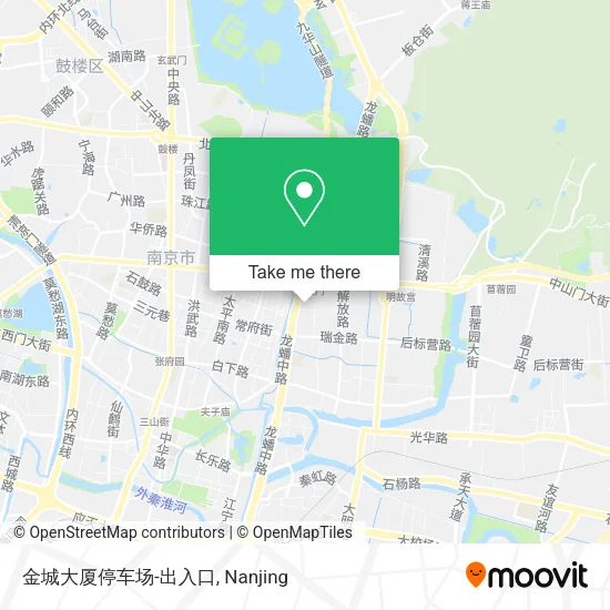 金城大厦停车场-出入口 map