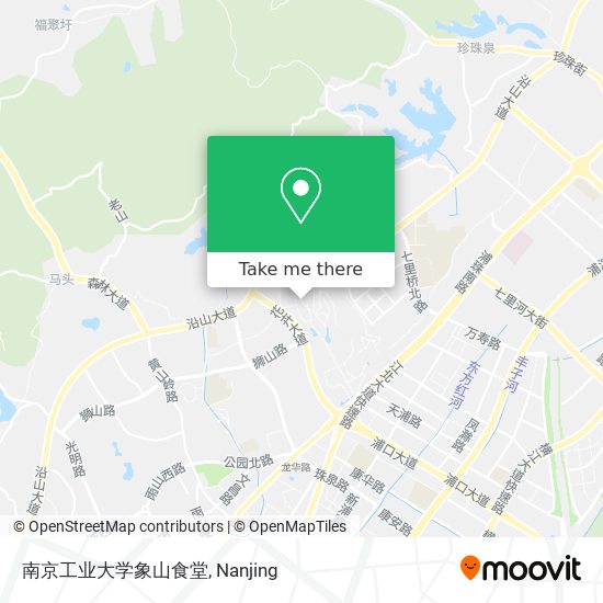 南京工业大学象山食堂 map