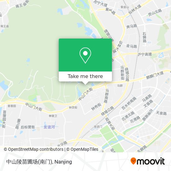中山陵苗圃场(南门) map