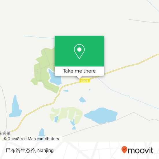 巴布洛生态谷 map