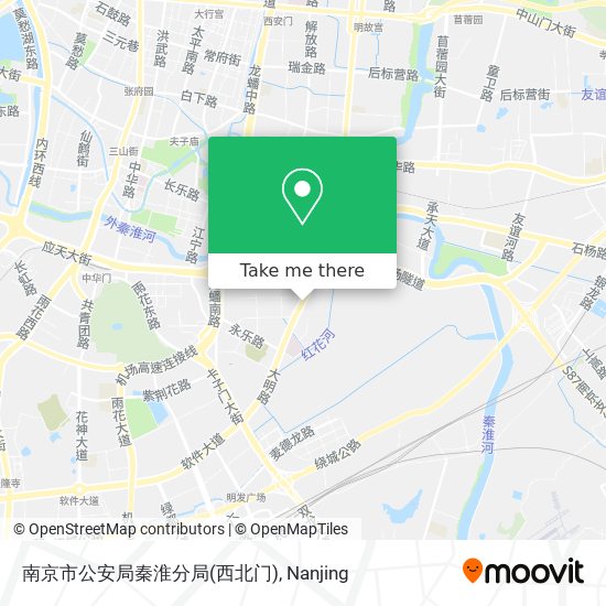 南京市公安局秦淮分局(西北门) map