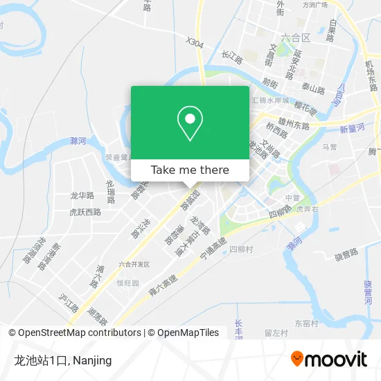 龙池站1口 map