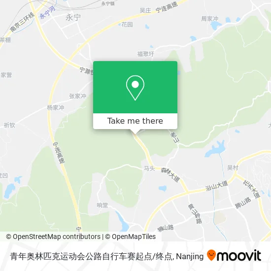 青年奥林匹克运动会公路自行车赛起点/终点 map