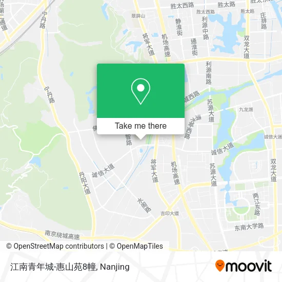 江南青年城-惠山苑8幢 map