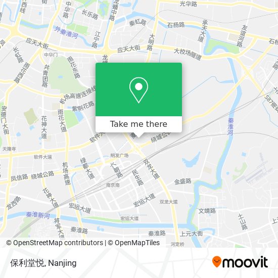 保利堂悦 map