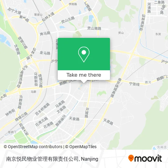 南京悦民物业管理有限责任公司 map