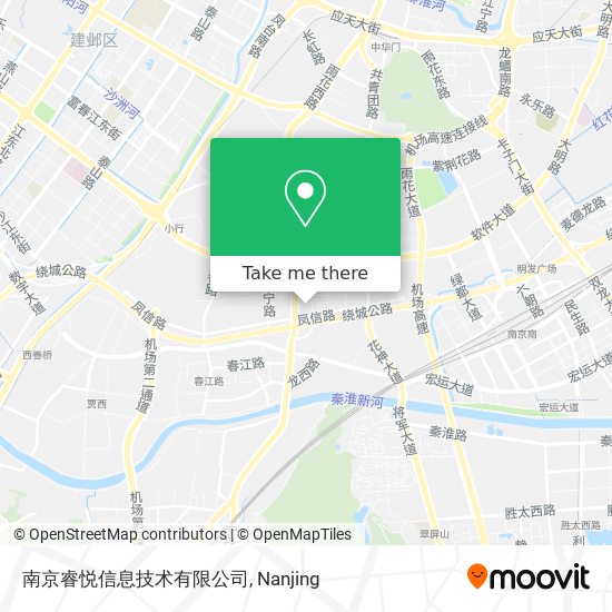 南京睿悦信息技术有限公司 map