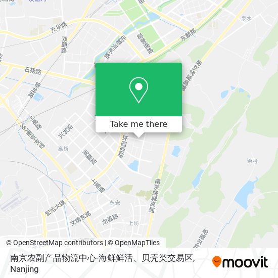 南京农副产品物流中心-海鲜鲜活、贝壳类交易区 map