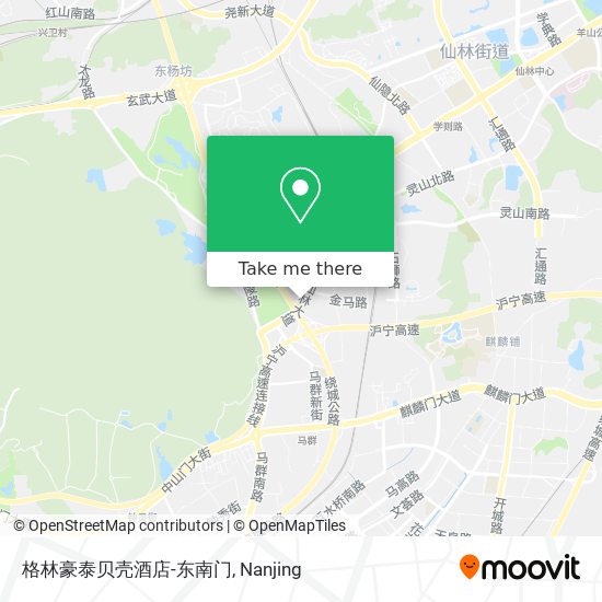 格林豪泰贝壳酒店-东南门 map