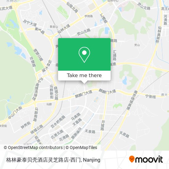 格林豪泰贝壳酒店灵芝路店-西门 map