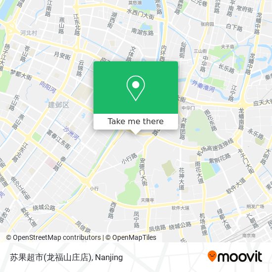 苏果超市(龙福山庄店) map