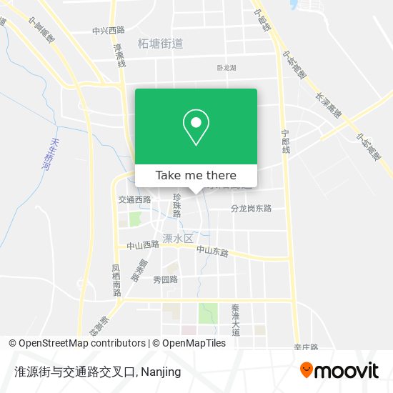 淮源街与交通路交叉口 map