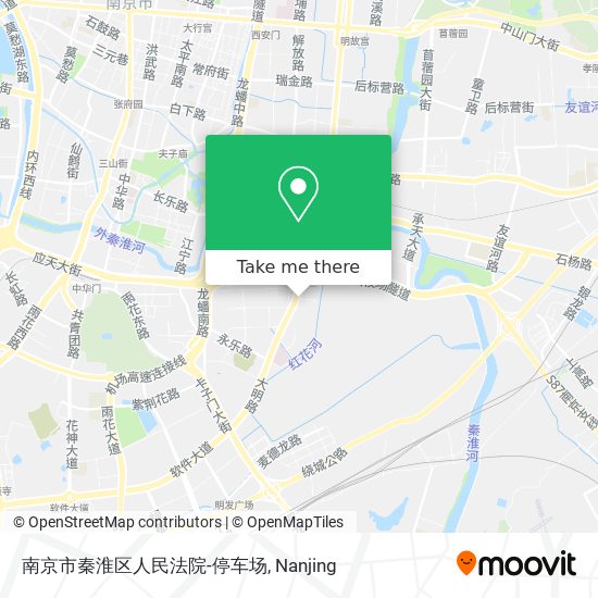 南京市秦淮区人民法院-停车场 map