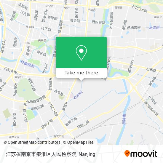 江苏省南京市秦淮区人民检察院 map