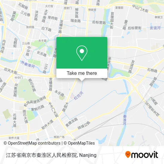 江苏省南京市秦淮区人民检察院 map