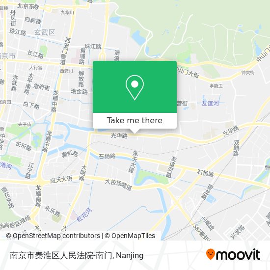 南京市秦淮区人民法院-南门 map