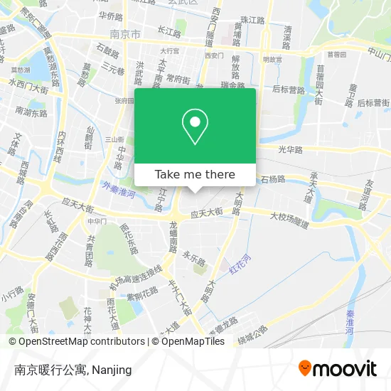 南京暖行公寓 map