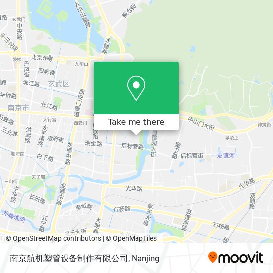 南京航机塑管设备制作有限公司 map
