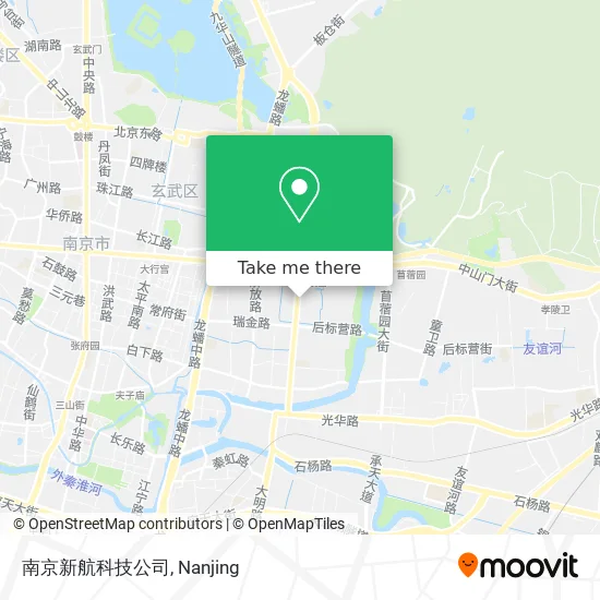 南京新航科技公司 map