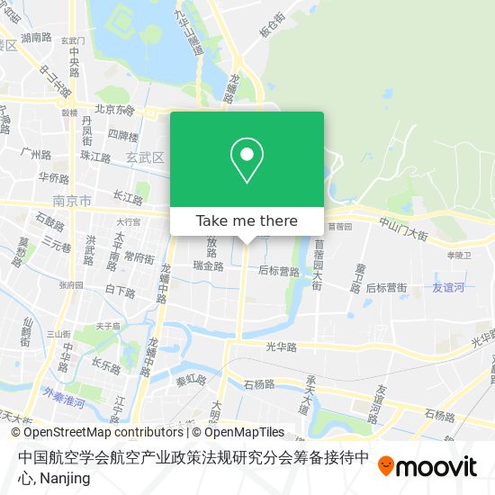 中国航空学会航空产业政策法规研究分会筹备接待中心 map