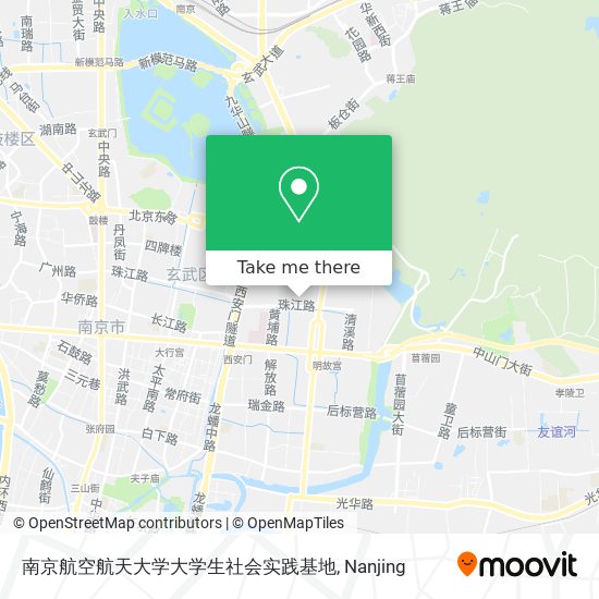 南京航空航天大学大学生社会实践基地 map