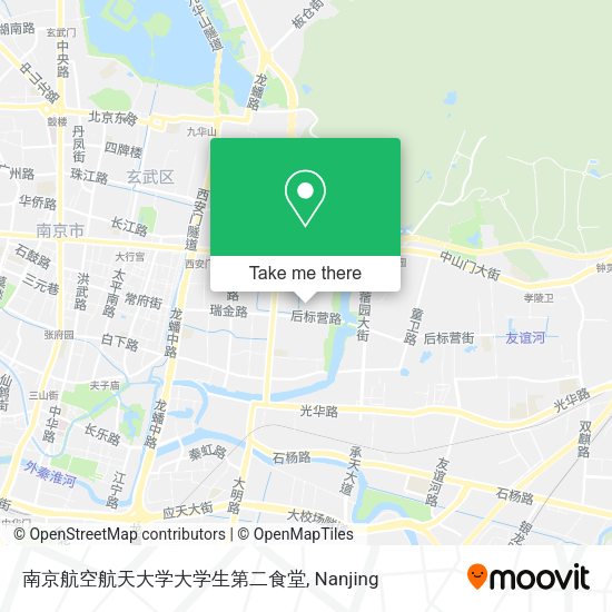 南京航空航天大学大学生第二食堂 map
