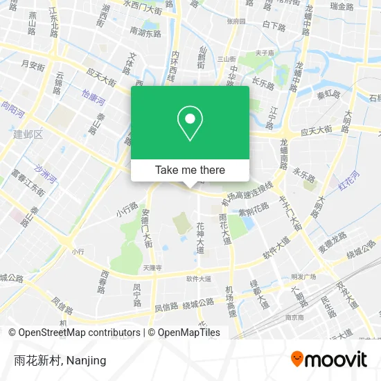 雨花新村 map