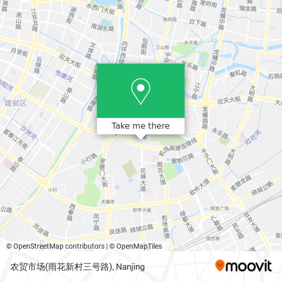 农贸市场(雨花新村三号路) map