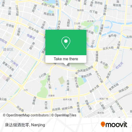 康达烟酒批零 map