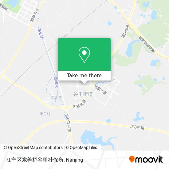 江宁区东善桥谷里社保所 map