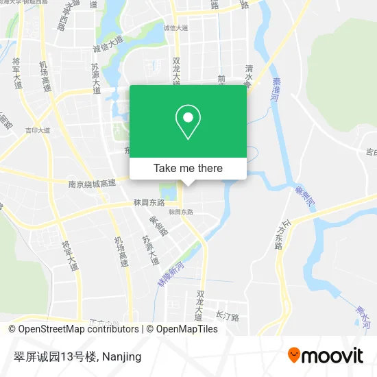 翠屏诚园13号楼 map
