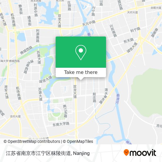 江苏省南京市江宁区秣陵街道 map