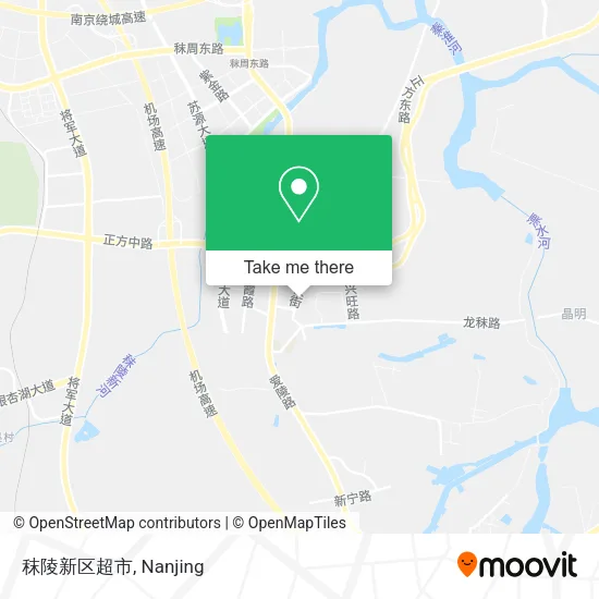 秣陵新区超市 map