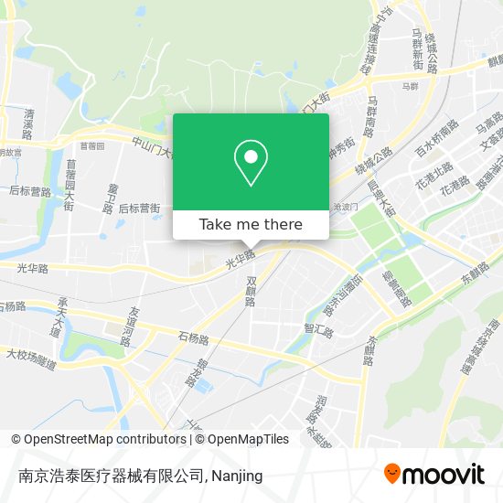 南京浩泰医疗器械有限公司 map