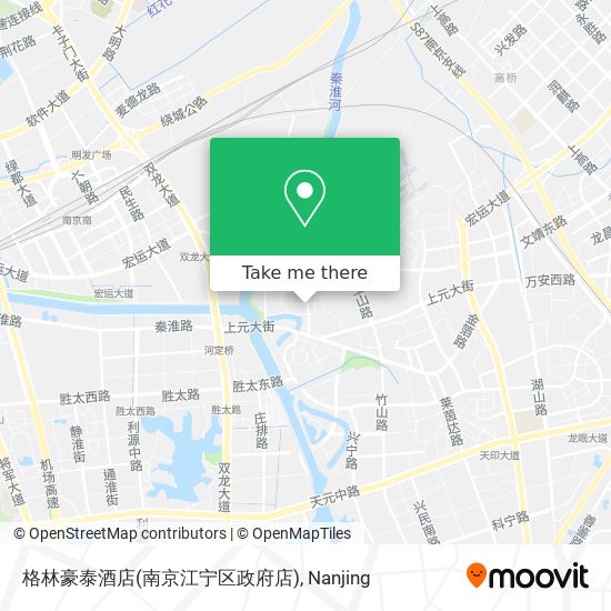 格林豪泰酒店(南京江宁区政府店) map