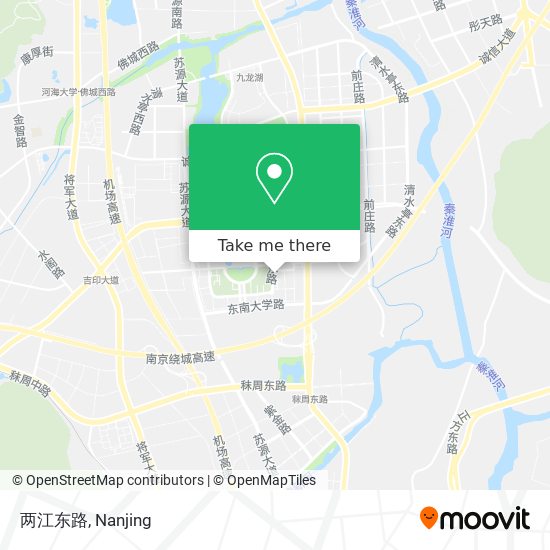 两江东路 map
