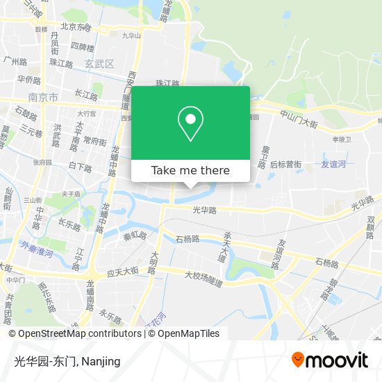 光华园-东门 map