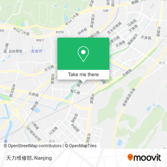 天力维修部 map