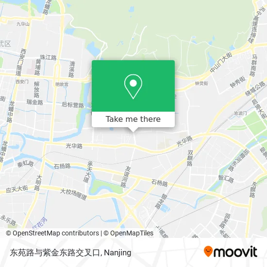 东苑路与紫金东路交叉口 map