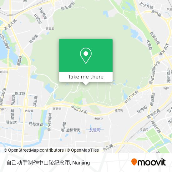 自己动手制作中山陵纪念币 map