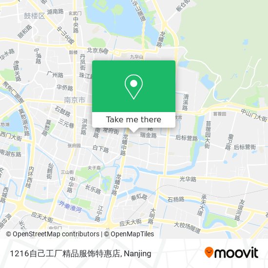 1216自己工厂精品服饰特惠店 map