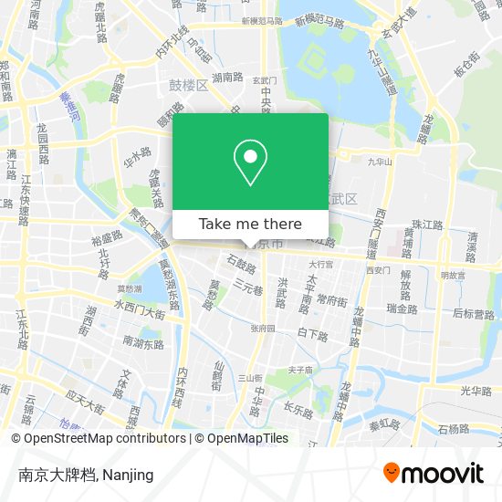 南京大牌档 map