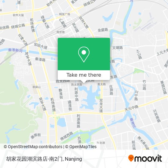 胡家花园湖滨路店-南2门 map