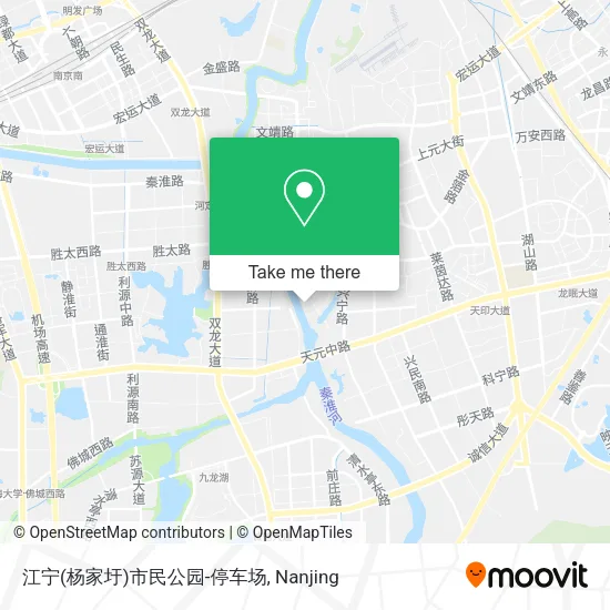 江宁(杨家圩)市民公园-停车场 map