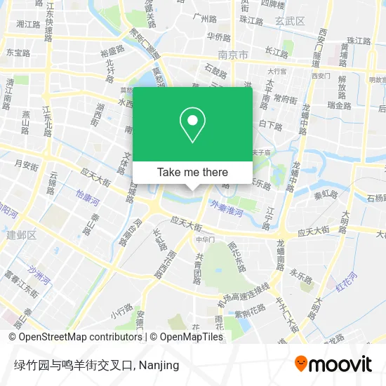 绿竹园与鸣羊街交叉口 map