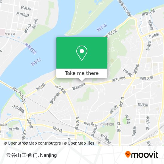 云谷山庄-西门 map